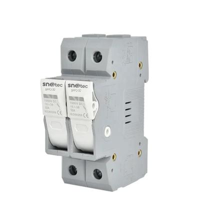 Imagem de Porta Fusível Bipolar Proteção Solar 1-32A 1000V DC - Snetec