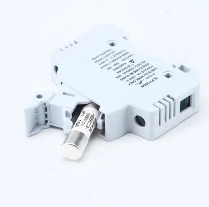 Imagem de Porta Fusível Snetec 1000V DC C/ Fusível Solar Kit 2 Peças