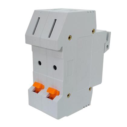 Imagem de Porta Fusível Solar Fotovoltaico Bipolar 10x38mm 32a 1000v