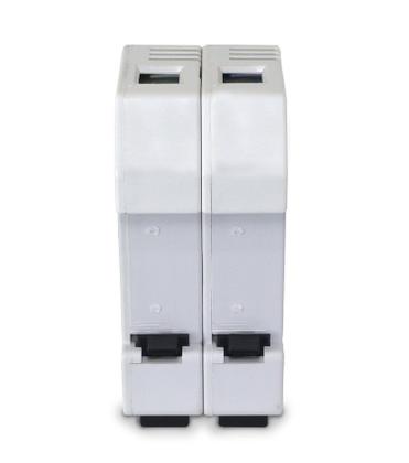 Imagem de Porta Fusível Tipo Cartucho Para Fusíveis RT18-32 10x38mm até 32A