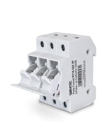 Imagem de Porta Fusível Tipo Cartucho Para Fusíveis RT18-32 10x38mm até 32A