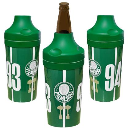 Imagem de Porta Garrafa Camisinha 600ml Mantém Cerveja Gelada do Palmeiras Oficial