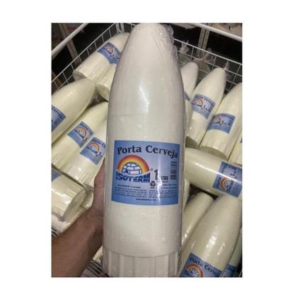 Imagem de Porta Garrafa Cerveja Litrão Camisinha 1 Litro Termico  Kit 10 un