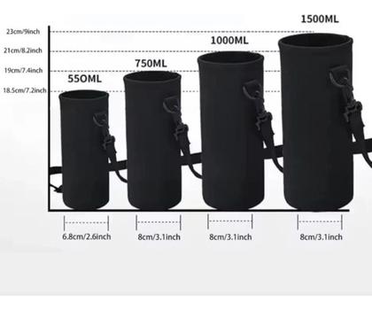 Imagem de Porta Garrafa Protetora Térmica De Vinho Squeeze Neoprene