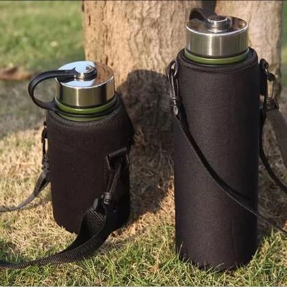 Imagem de Porta Garrafa Protetora Térmica De Vinho Squeeze Neoprene