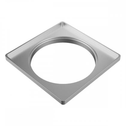 Imagem de Porta Grelha Pvc Tigre Quadrada 15X15 Prata