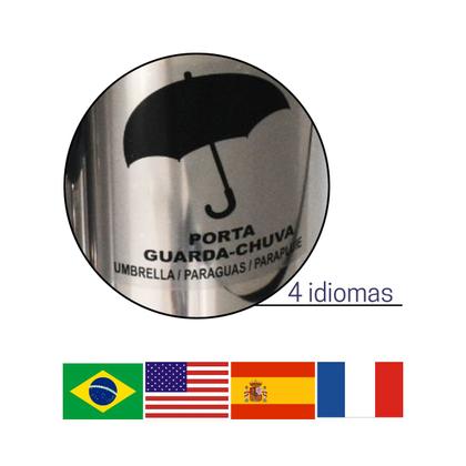 Imagem de Porta Guarda Chuvas 25L Inox 