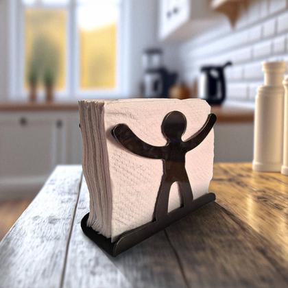 Imagem de Porta-Guardanapo Boneco Feliz Decoração Criativa