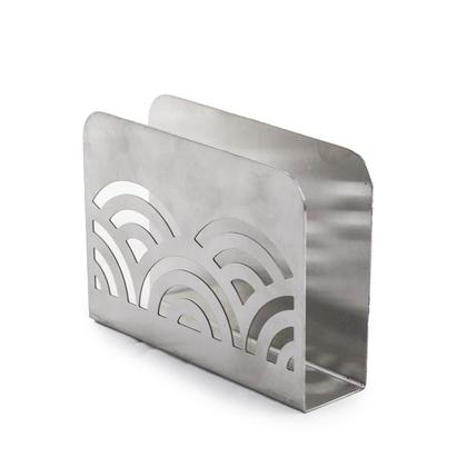 Imagem de Porta Guardanapo de Mesa em Aço Inox 12X3,5X9cm Frigopro