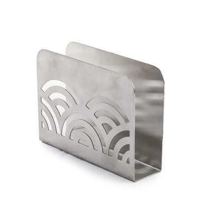Imagem de Porta Guardanapo de Mesa em Aço Inox 12X3,5X9cm Frigopro