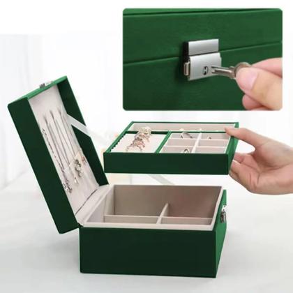 Imagem de Porta joia grande maleta feminino