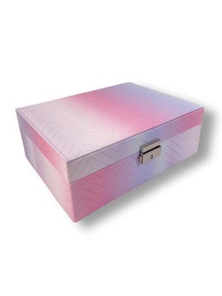 Imagem de Porta Jóias Grande Em Material Sintético E Camurça Duplo SSH17-6-210