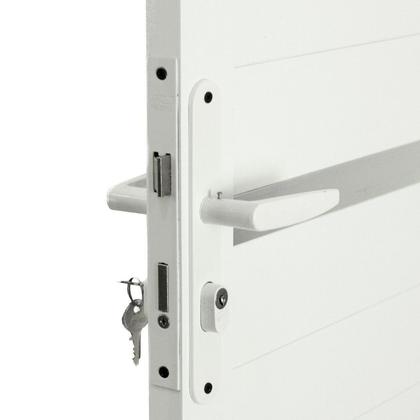 Imagem de Porta Lambril Solara 90 x 2,10 Lado Direito Hale Esquadrias Branco