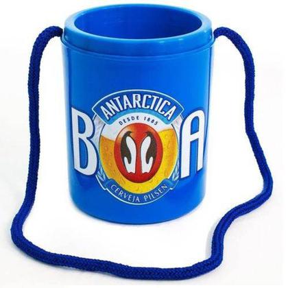 Imagem de porta lata boa 350ml poliestireno expandido com cordão 2 unidades