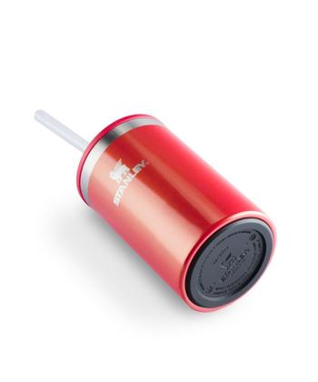 Imagem de Porta Lata CanCooler Térmico com Tampa Stanley Vermelho Carnaval 296ML