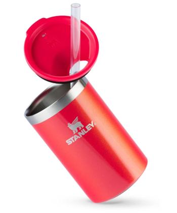 Imagem de Porta Lata CanCooler Térmico com Tampa Stanley Vermelho Carnaval 296ML