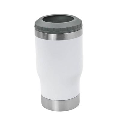 Imagem de Porta Lata E Garrafa Long Neck Térmico Com Abridor - Branco