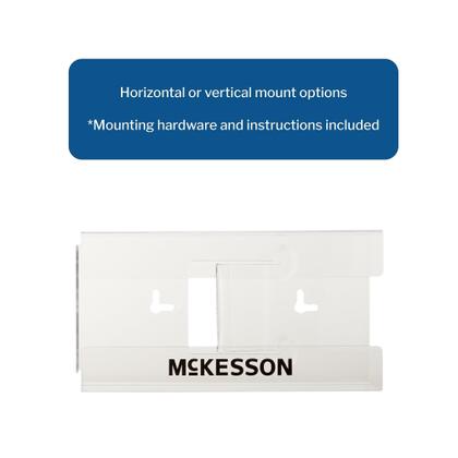 Imagem de Porta-luvas McKesson, capacidade de 1 caixa, montado na parede