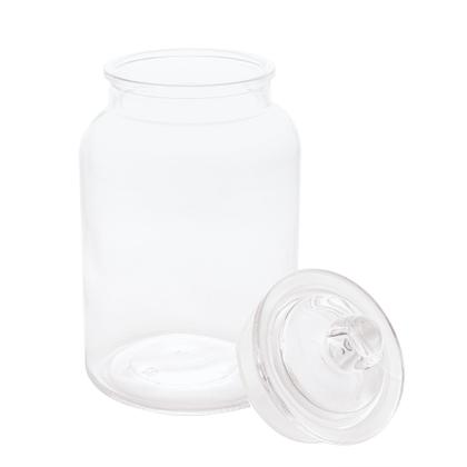 Imagem de Porta Mantimento de Vidro Transparente com Tampa de Vidro 1,6 L Arena  Casa Del Grande