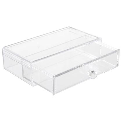 Imagem de Porta Maquiagem Organizador Cosméticos Blush Pincel Batom Skin Care Banheiro Penteadeira Quarto Salão