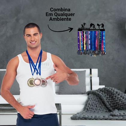 Imagem de Porta Medalhas FUTEBOL GOLEIRO quadro decorativo Mdf