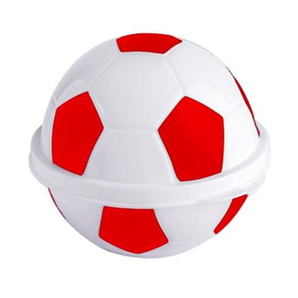 Imagem de Porta Mix Bola de Futebol Mengão para Festa de Aniversário Infantil Vermelho kit 50