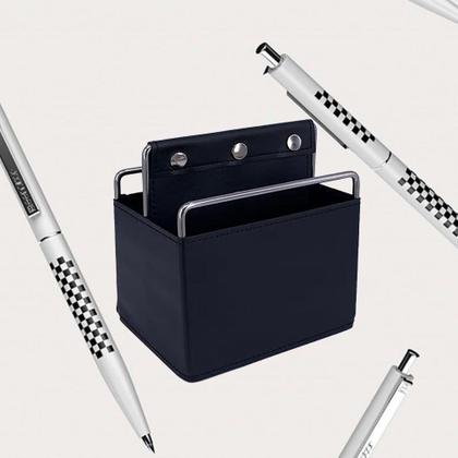 Imagem de Porta Objetos 2 Divisórias BTC Metal material sintético Preto