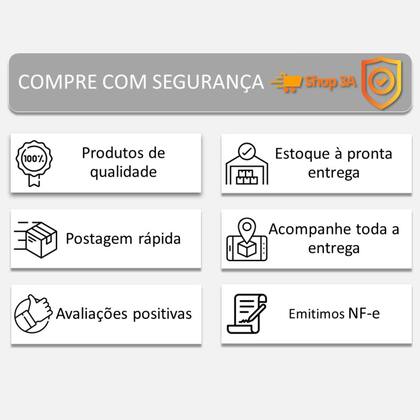 Imagem de Porta objetos acrílico Dello kit com 3 peças