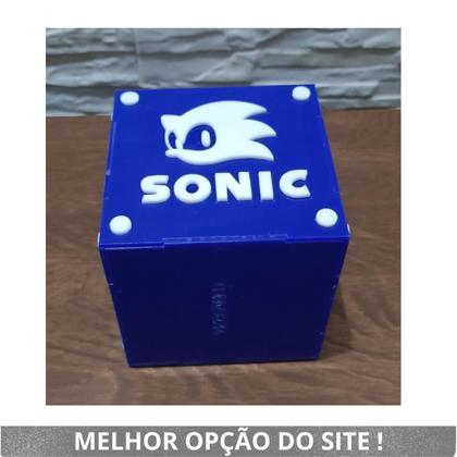 Imagem de Porta Objetos Sonic Presente Geek Gamers