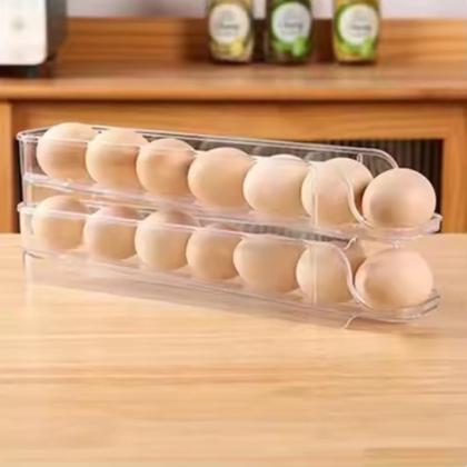 Imagem de Porta Ovos Bandeja Dispenser 2 ou 3 Andares Multiuso 21 Ovos