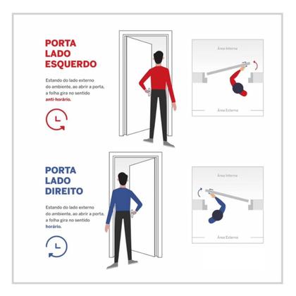 Imagem de Porta Palheta 210x080 Branco Lado Esquerda L.25