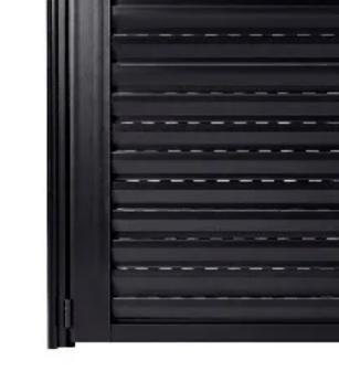 Imagem de Porta Palheta Alumínio Linha 25 COM VENTILAÇÃO