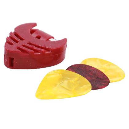 Imagem de Porta palhetas violão guitarra várias cores