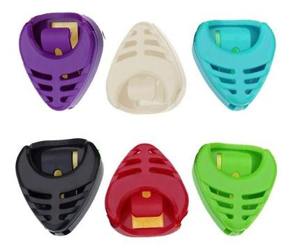 Imagem de Porta palhetas violão guitarra várias cores