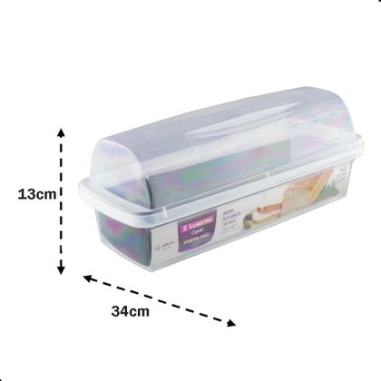 Imagem de Porta Pão Forma de Plastico 35cm Sanremo
