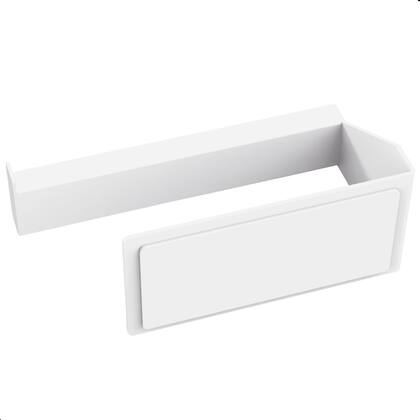 Imagem de Porta Papel Higiênico Adesivo Colar Na Parede Branco DF