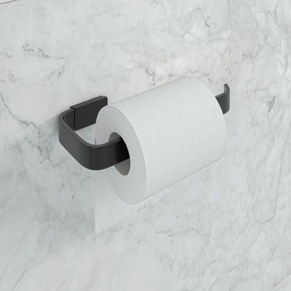 Imagem de Porta Papel Higiénico Preto Stander