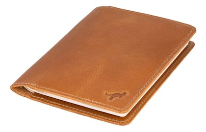 Imagem de Porta Passaporte Documentos Cartões Cédulas Couro legitimo