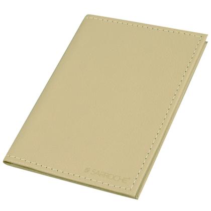 Imagem de Porta Passaporte em Couro Legítimo Sarroche