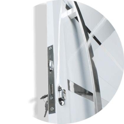 Imagem de Porta Pivotante Lambril Evolution com Puxador Super 210cm x 100cm Brimak