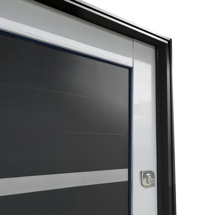 Imagem de Porta Pivotante Lambril Premium com Puxador Lado Esquerdo Elite 216x100