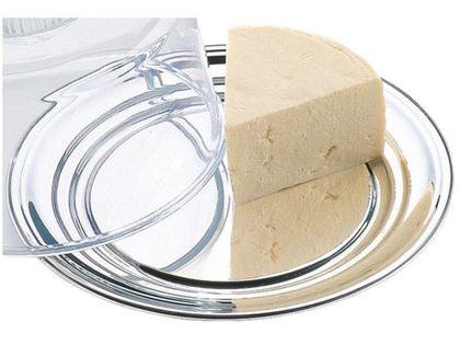 Imagem de Porta Queijo Inox Brinox - Minas/ Ricota Petúnia