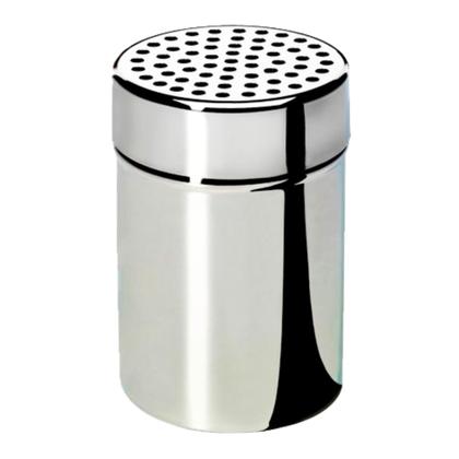 Imagem de Porta Queijo Ralado Orégano Aço Inox Com Tampa Queijeira Top