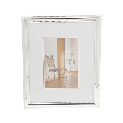 Imagem de Porta-retrato 10 x 15 cm de aço prateado Wolff - 9436