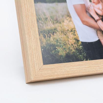 Imagem de Porta Retrato C/ Vidro 21x30 A4 Moderno Decorativo Horizontal e Vertical De Mesa Estante Para Fotos Família