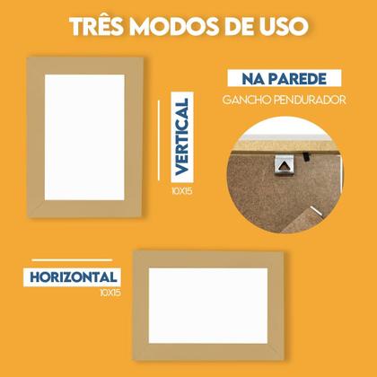 Imagem de Porta retrato de Vidro 10x15cm Kit com 10 Unidades Lembrancinha de Festa