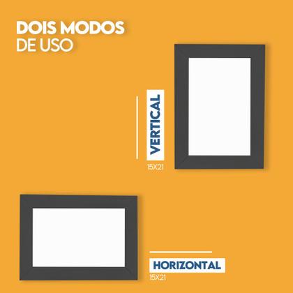 Imagem de Porta retrato de Vidro 15x21 Kit com 8 Molduras para Fotos Lembrancinha de Festa