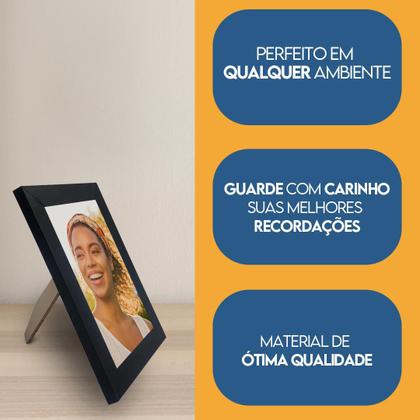 Imagem de Porta retrato de Vidro 15x21 Kit com 8 Molduras para Fotos Lembrancinha de Festa