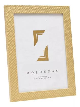 Imagem de Porta Retrato  Dourado Foto 15x21 Moldura Trabalhada Luxo