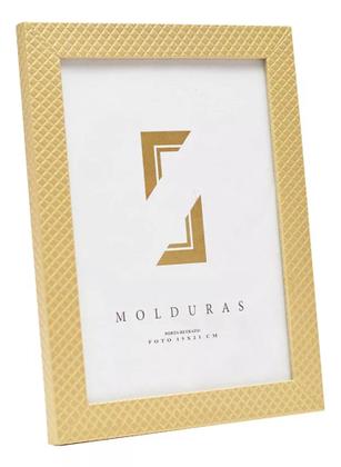 Imagem de Porta Retrato  Dourado Foto 15x21 Moldura Trabalhada Luxo